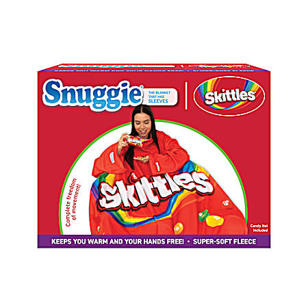 Fleece Skittles Blanket
