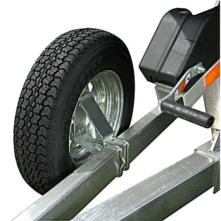 Adjustable Heavy-Duty Steel Offset Spare Tire Carrier