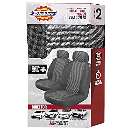 2 Pc. Morrisey Front Seat Cover - Gray