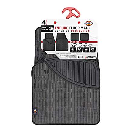 4 pc Enduro Floor Mats - Black