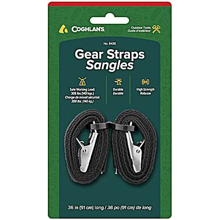 Arno 36 in Black Straps - 2 Pk