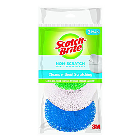 3 pk Scotch-Brite All Surface Scrubbing Pad