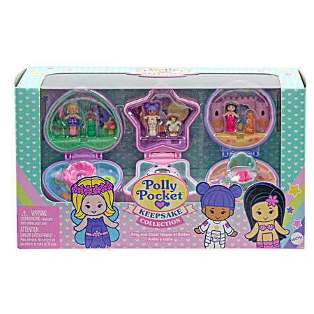 Polly Pocket Heritage Ring Box Assorted