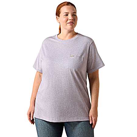 Women's Cotton Strong Space Dyed Short Sleeve Shirt