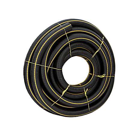 4 in x 100 ft Perforated Drain Pipe