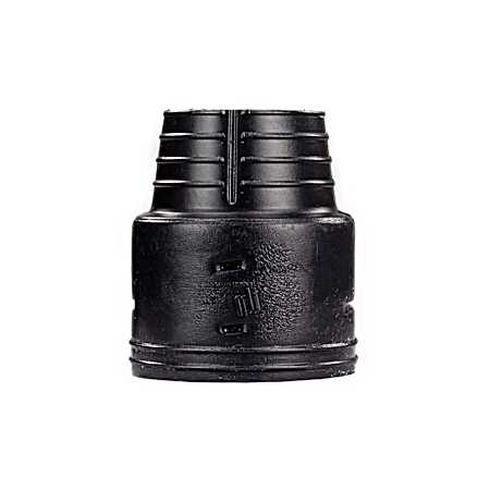 4” Corrugated Sewer to Drain Adapter