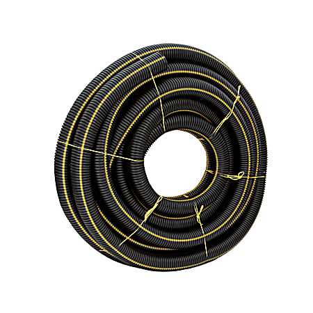 Perforated Drain Pipe - 6 In. x 100 Ft.
