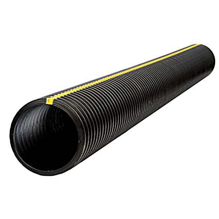 20 ft Dual Wall Plastic Culvert Pipe - Plain End
