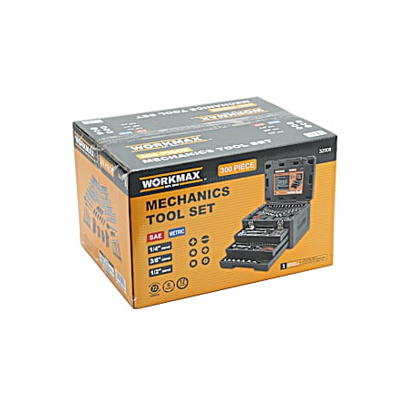 300 pc. Mechanics Tool Set