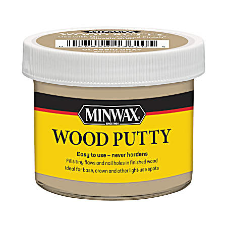 3.75 oz Gray Wood Putty
