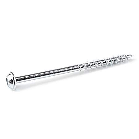 250 ct. Zinc Pocket-Hole Screws - 64mm / 2.50'', #8 Coarse