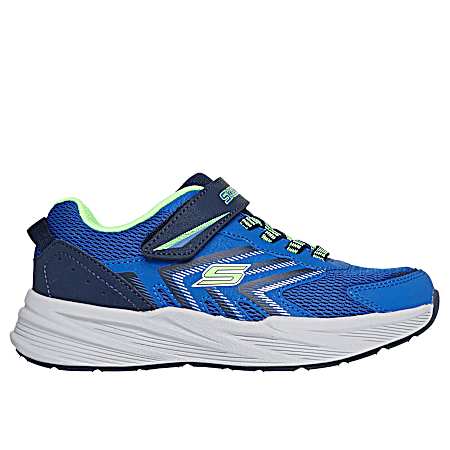 Kids' Blue Microspec Tread Athletic Shoes