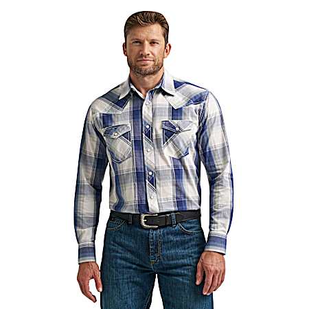Men's Advanced Comfort Snap Front Long Sleeve Shirt