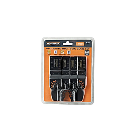 5 Pc. Oscillating Multi-Tool Saw Blade Set