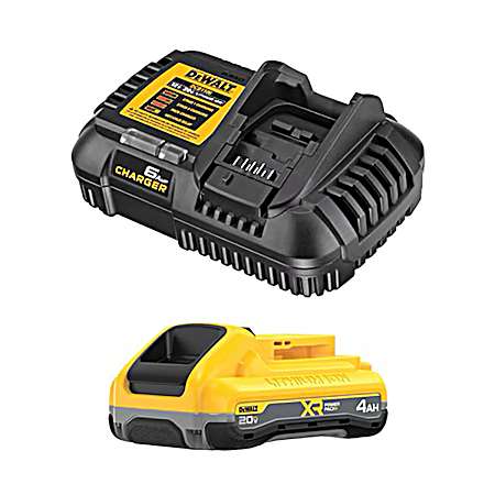 20V Max 4 ah Shell Battery