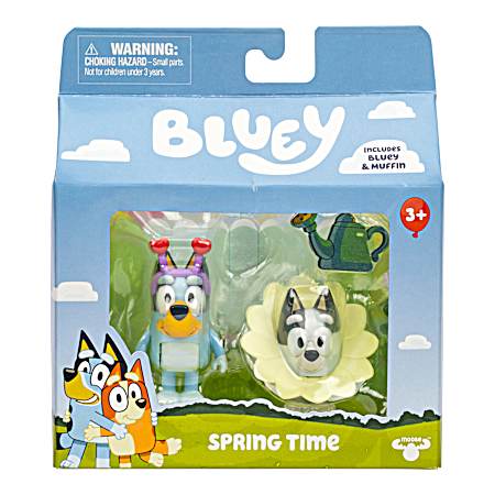 Bluey Figure 2 Pack With Accessories - Assorted