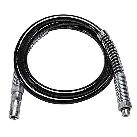 48'' Grease Gun Replacement Hose w/ HP Coupler