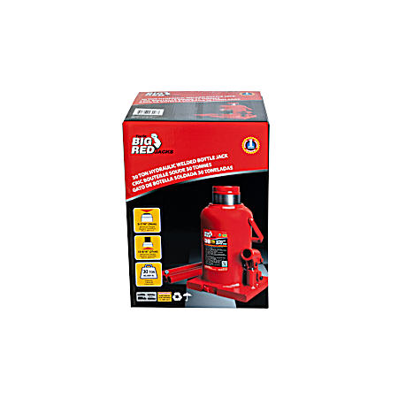 30 Ton Hydraulic Welded Bottle Jack