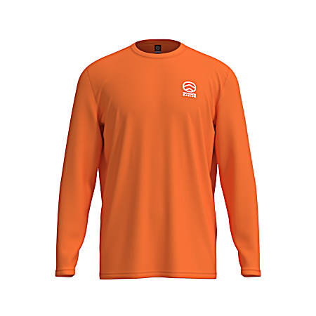 Men's Orange Ascent Hoodie