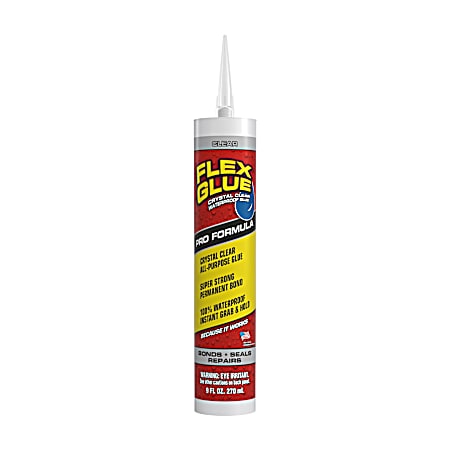 9 oz Clear Rubberized Waterproof Adhesive
