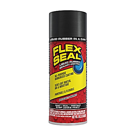 2 oz Black Mini Rubberized Sealant Coating Spray