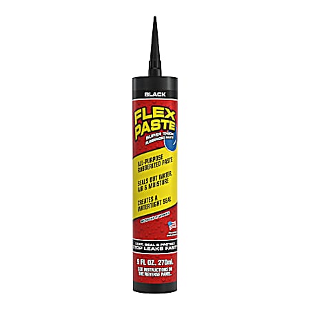 9 oz Black Flexible Rubber Paste