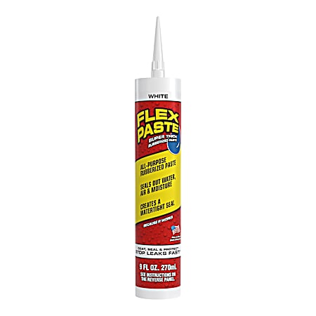 9 oz White Flexible Rubber Paste