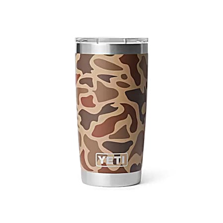 Rambler Tumbler MagSlider Wetlands Camo - 20 Oz