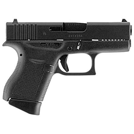 G43 9X19mm Subcompact Black Double-Action Pistol