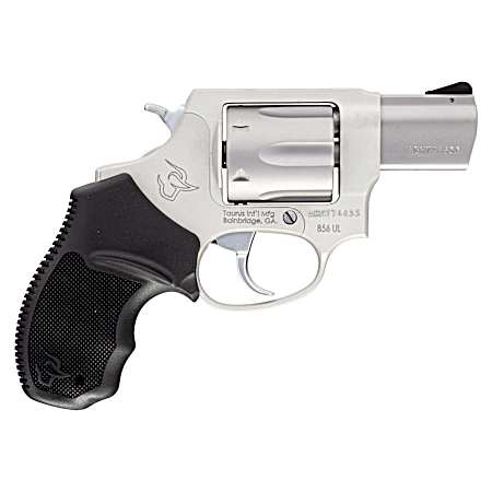 856 Ultra-Lite .38 Special +P Matte Silver Single/Double-Action Revolver