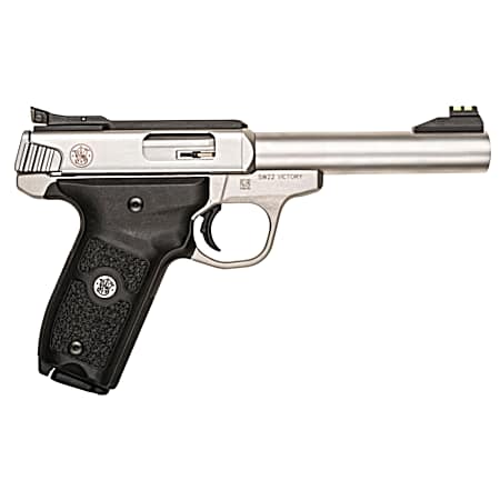 SW22 Victory .22 LR Single-Action Stainless Steel Pistol