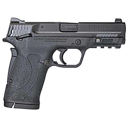 M&P M2.0 380 Shield EZ Black Internal Hammer Stainless Steel Pistol w/ Manual Thumb Safety