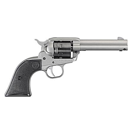 Wrangler 22 LR Silver/Black Single-Action Aluminum Alloy Revolver