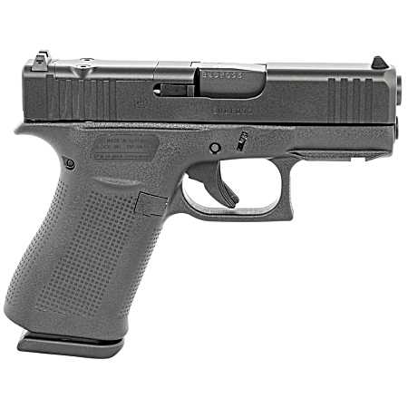 G43X MOS 9MM Black Subcompact Pistol
