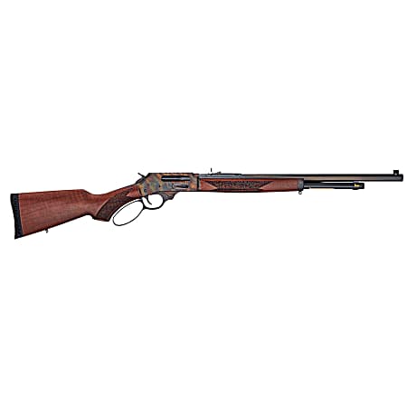 Henry H012GMCC Big Boy Side Gate Full Size 357 Mag 10+1 20 Blued Octagon Barrel, Color Case Hardened Steel Receiver, American Walnut Stock Right Hand