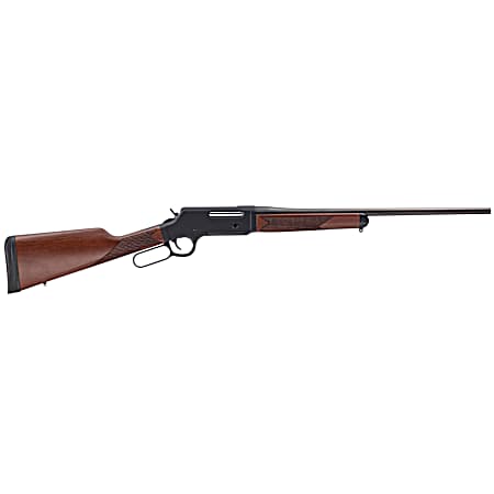 Henry H01465 Long Ranger  Full Size 6.5 Creedmoor 4+1 22 Blued Steel Barrel, Black Hard Coat Anodized Steel Receiver, American Walnut Stock Right Hand