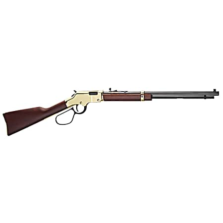 Henry H004VL Golden Boy Large Loop 17 HMR 12+1 20 American Walnut Brass Right Hand