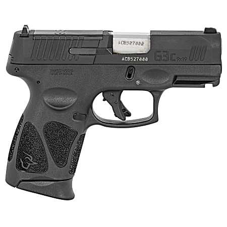 G3c T.O.R.O. Tenifer Matte Black 9mm Luger Compact 12-Rounds Pistol