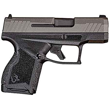 GX4 Black/Tungsten 9mm Luger Micro-Compact 11-Rounds Pistol