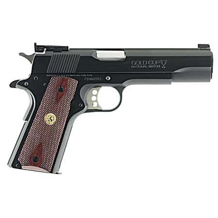 Gold Cup National Match Series 70 45 ACP Black Semi-Automatic Pistol