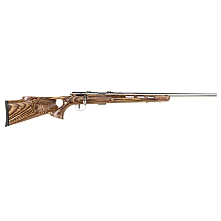 .17 HMR Wood Laminated 93R17 BTVSS Rifle