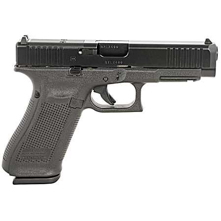 G47 Gen5 MOS, 9MM, 4.49 in. Barrel Black Semi-Automatic Pistol