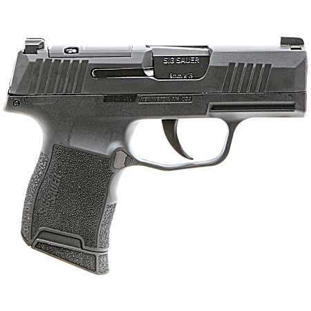 9mm Luger P365X Optic Ready Black Pistol