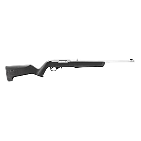 10/22 Carbine 22 Long Rifle Satin Stainless/Black Semi-Auto Rifle