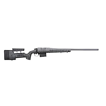 Bergara Rifles BPR20300PRCM Premier HMR Pro 300 PRC 5+1 26 Threaded Barrel, Tactical Gray Cerakote, Black with Gray Fleck Stock