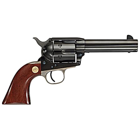 Cimarron MP400B1401 Pistoleer  357 Mag 6 Shot 4.75 Blued Rifled Steel Barrel & Cylinder, Blued Steel Frame w/Nickel Backstrap & Triggerguard, Walnut Grip, Exposed Hammer
