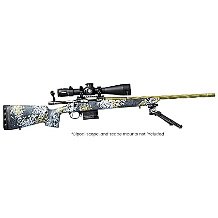 Horizon Firearms RF008S222416C13 Venatic 2023 22 Creedmoor 24 Spiral Fluted Threaded Barrel, Drilled & Tapped Receiver, Iota EKO X Carbon Fiber Stock