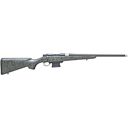 Howa HCE6ARCGRN 1500 Carbon Elevate 6mm ARC 20 Carbon Fiber Wrapped Threaded Barrel, Black Drilled & Tapped Steel Receiver, Fixed Stocky's OD Green w/Black Webbing Synthetic Stock, Right Hand