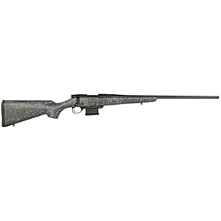 Howa HCE6ARCGW 1500 Carbon Elevate 6mm ARC 5+1 20 Wrapped Carbon Fiber Threaded Barrel, Blued Drilled & Tapped Steel Receiver, Fixed Stocky's Black w/Gray Webbing Carbon Fiber Stock, Right Hand