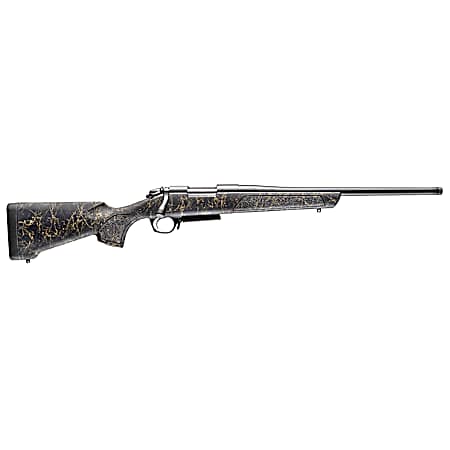 Bergara Rifles B14S907 B-14 Stoke 7mm-08 Rem 4+1, 20 Graphite Black Cerakote #4.5 Contour Threaded Barrel, Graphite Black Cerakote Steel Receiver, Black Webbed Tan Fixed w/SoftTouch Synthetic Stock